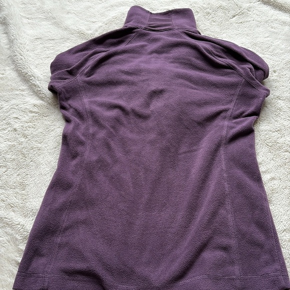 Columbia Women's Fleece Pullover Purple Half-Zip Jacket Size Xs - Picture 6 of 7
